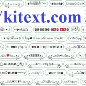 Tên Kí Tự Đặc Biệt tại Wkitext.com